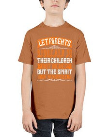let parents bequeath to their children not riches but the spirit of reverence 369# - parents day - Youth Tee Unisex