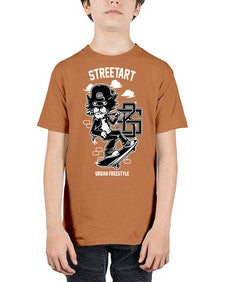 lets skate 726# - art pop art - Youth Tee Unisex