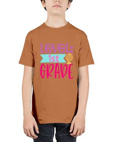 level first grade 461# - first grade - Youth Tee Unisex