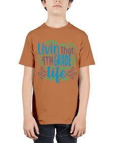 livin that fourth garde life 495# - fourth grade - Youth Tee Unisex
