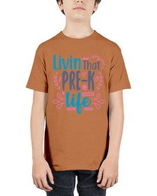 livin that pre k life 498# - prek headstart - Youth Tee Unisex