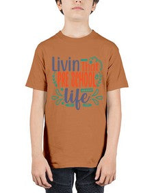 livin that pre school life 500# - prek headstart - Youth Tee Unisex