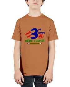 look out third grade 510# - third grade - Youth Tee Unisex