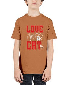 love my cat Style 67# - cats - Youth Tee Unisex
