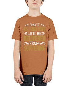 may all that have life be delivered from suffering 330# - vegan - Youth Tee Unisex
