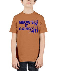 meows its going - cats - Youth Tee Unisex