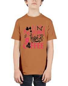 my blood type is coffee Style Style 1099# - nurse - Youth Tee Unisex