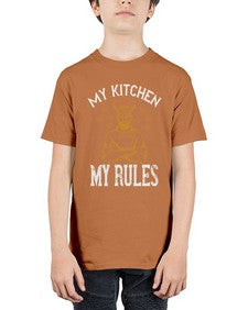 my kitchen my rules 353# - cooking - Youth Tee Unisex