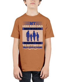 my mum and dad had worked incredibly hard to afford me an education 472# - parents day - Youth Tee Unisex