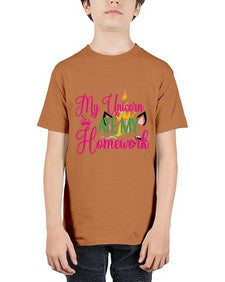 my unicorn ate my homework 319# - unicorn - Youth Tee Unisex