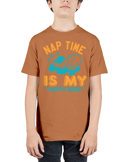 nap time is my happy hour Style 160# - baby shower - Youth Tee Unisex