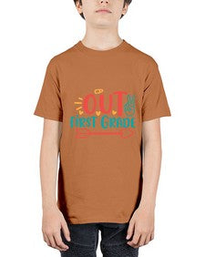 peace out first grade 623# - first grade - Youth Tee Unisex