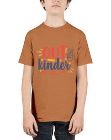 peace out kinder 631# - kindergarten - Youth Tee Unisex