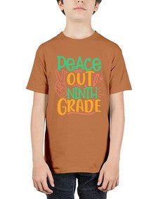 peace out nineth grade 637# - nineth grade - Youth Tee Unisex