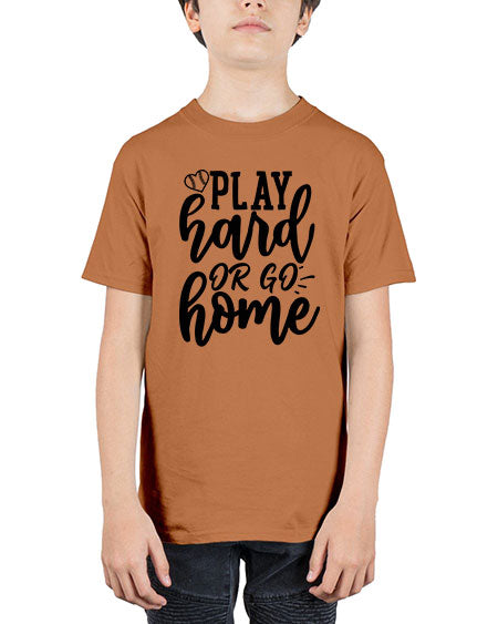 play hard or go home 2279# - softball - Youth Tee Unisex