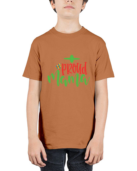 proud mama Style 38# - autism - Youth Tee Unisex