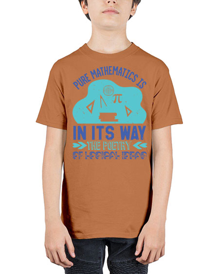pure mathematics in its way 44# - pi - Youth Tee Unisex