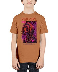 red girl feuaf 1012# - art pop art - Youth Tee Unisex
