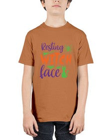 resting witch face 26# - witch - Youth Tee Unisex