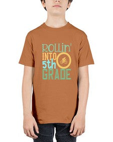 rollin into fifth grade 775# - fifth grade - Youth Tee Unisex