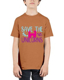 save the unicorns 390# - unicorn - Youth Tee Unisex