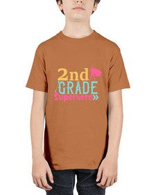 second Grade Superhero color 833# - second grade - Youth Tee Unisex
