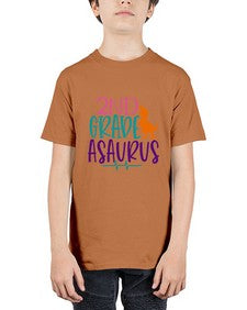 second grade asaurus 808# - second grade - Youth Tee Unisex