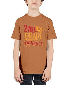 second grade nailed it 828# - second grade - Youth Tee Unisex