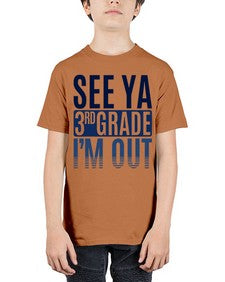 see ya third grade im out 845# - third grade - Youth Tee Unisex