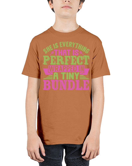 she is everything that is perfect Style 202# - baby - Youth Tee Unisex