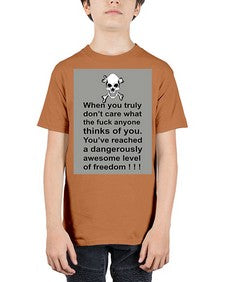 skull 1047# - skull and bones - Youth Tee Unisex
