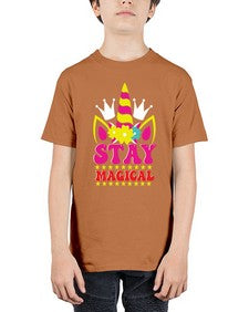 stay magical 425# - unicorn - Youth Tee Unisex