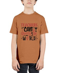teachers ca change the world Style 390# - teacher - Youth Tee Unisex