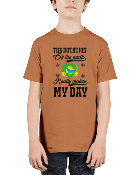 the rotation of the earth really makes my day 13# - nature - Youth Tee Unisex