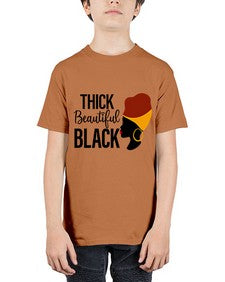 thick beautiful black Style 4# - black girls or women - Youth Tee Unisex