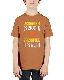 veganism is not a sacrificeits a joy 454# - vegan - Youth Tee Unisex