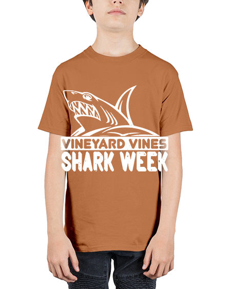 vineyard vines Shark Week Style 8# - shark-fish - Youth Tee Unisex