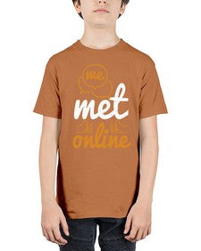we met online 39# - internet - Youth Tee Unisex