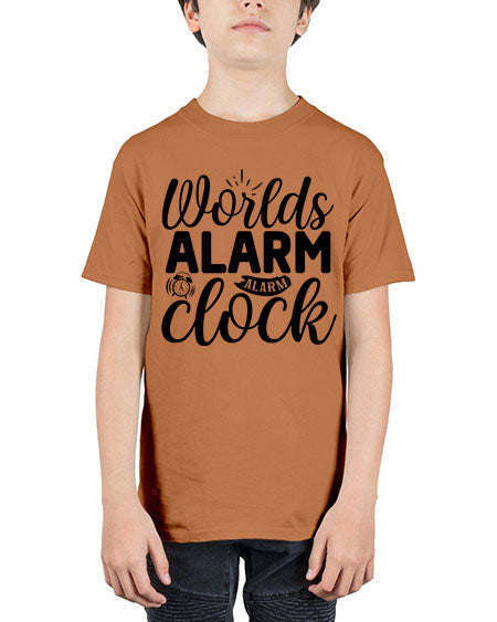 worlds cutest alarm clock 471# - baby - Youth Tee Unisex