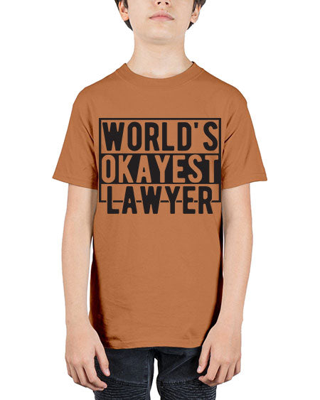 worlds okayest lawyer 1662# - lawyer - Youth Tee Unisex
