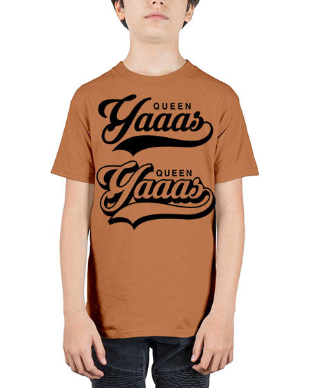 yaaas queen script 6# - black words and phrases - Youth Tee Unisex