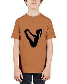 yoga pose  633# - yoga - Youth Tee Unisex