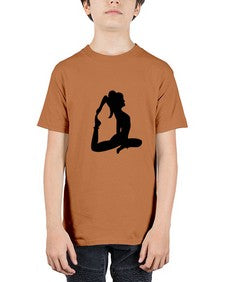 yoga pose  641# - yoga - Youth Tee Unisex