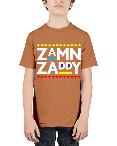 zamn zaddy 1# - black words and phrases - Youth Tee Unisex