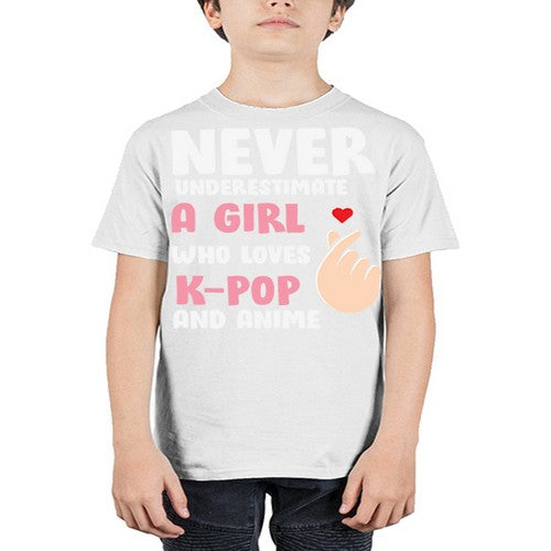 A Girl Who Loves Kpop and Anime 188# - anime - Youth Tee Unisex