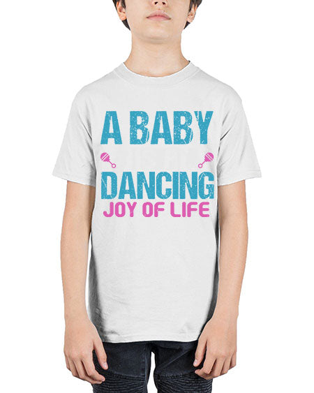 A baby is a dancing joy of life Style 3# - baby - Youth Tee Unisex