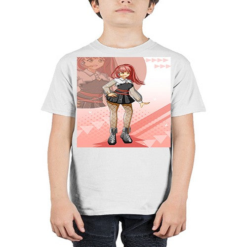 A beautiful idol girl in stage 115# - anime - Youth Tee Unisex