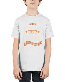 A bus ride is like being in another world 1# - bus - Youth Tee Unisex