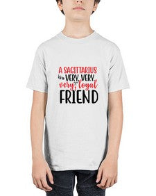 A sagittarius Is A Very Very Veryloyal Friend 60# - sagittarius - Youth Tee Unisex