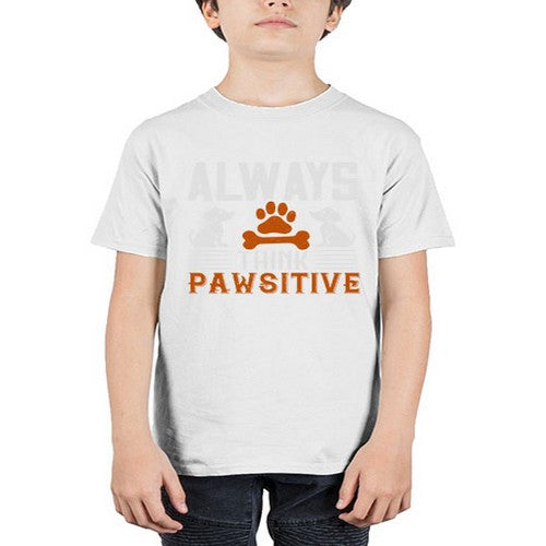 Always Think Pawsitive Style 133# - dogs - Youth Tee Unisex
